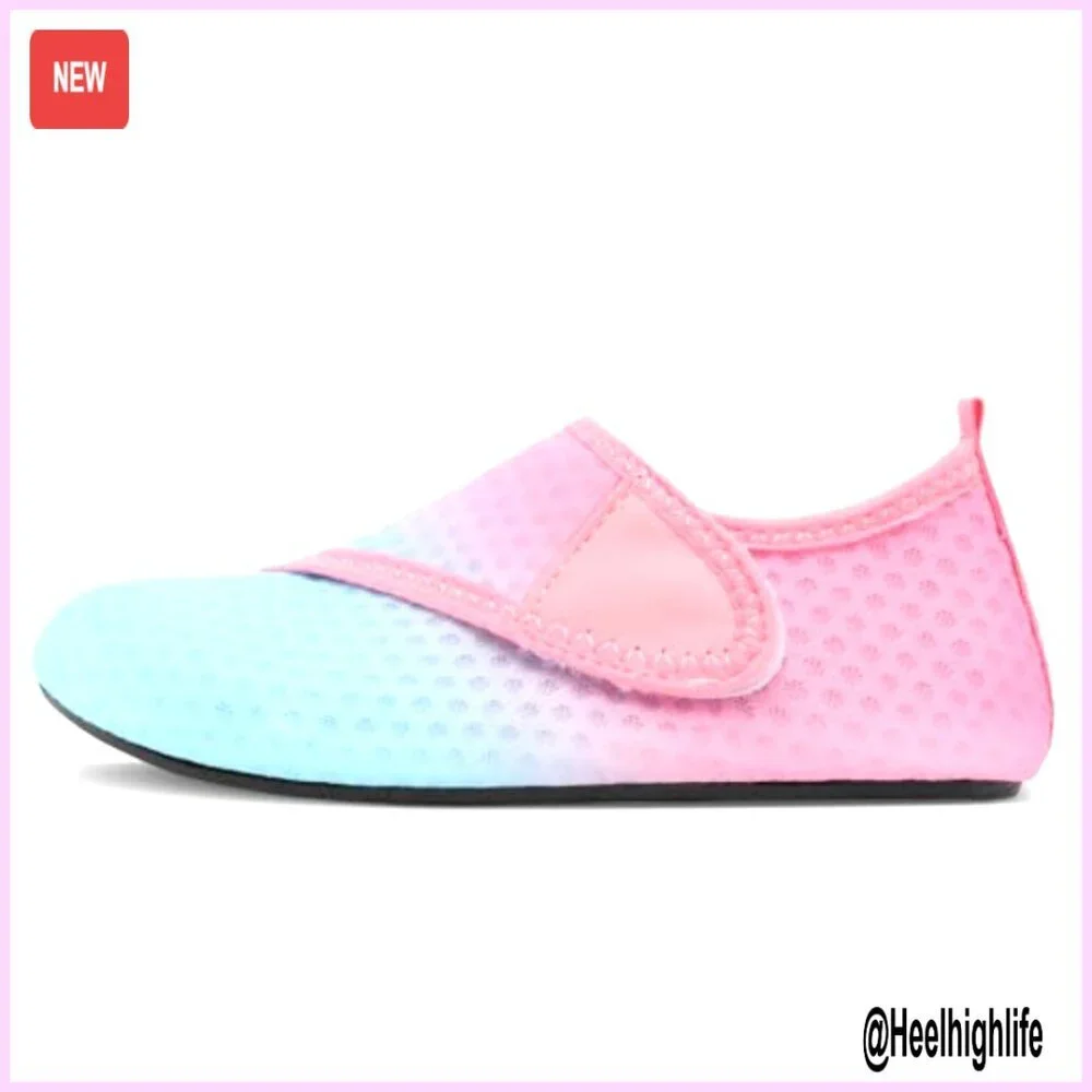 Toddler Water Shoes Quick Dry Barefoot Aqua Socks Non-Slip Swim Beach